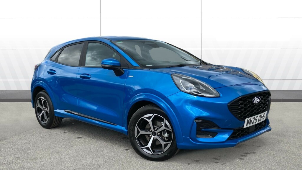 Ford Puma St-line Blue