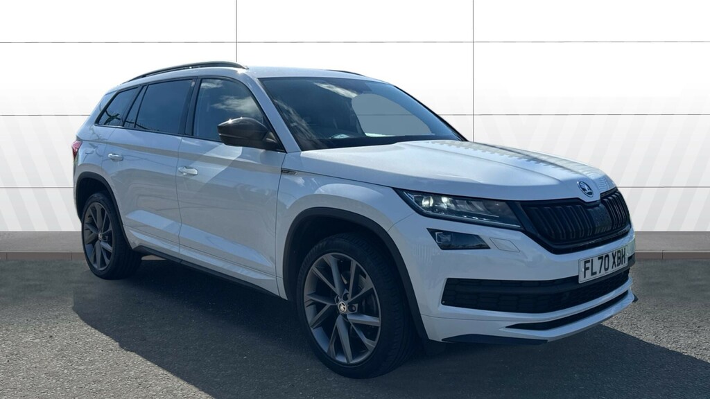 Skoda Kodiaq Sport Line White