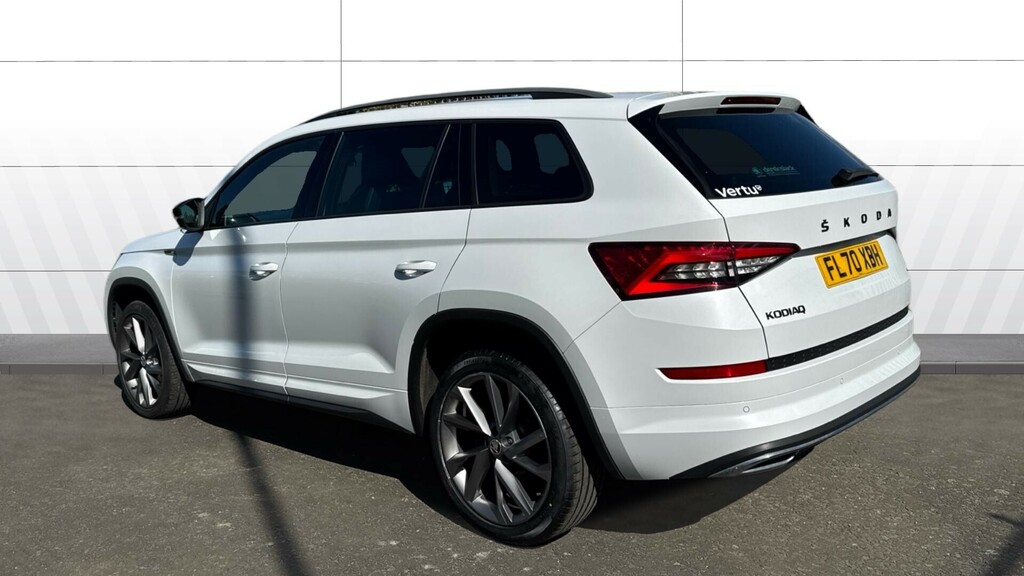 Skoda Kodiaq Sport Line FL70XBH White #2