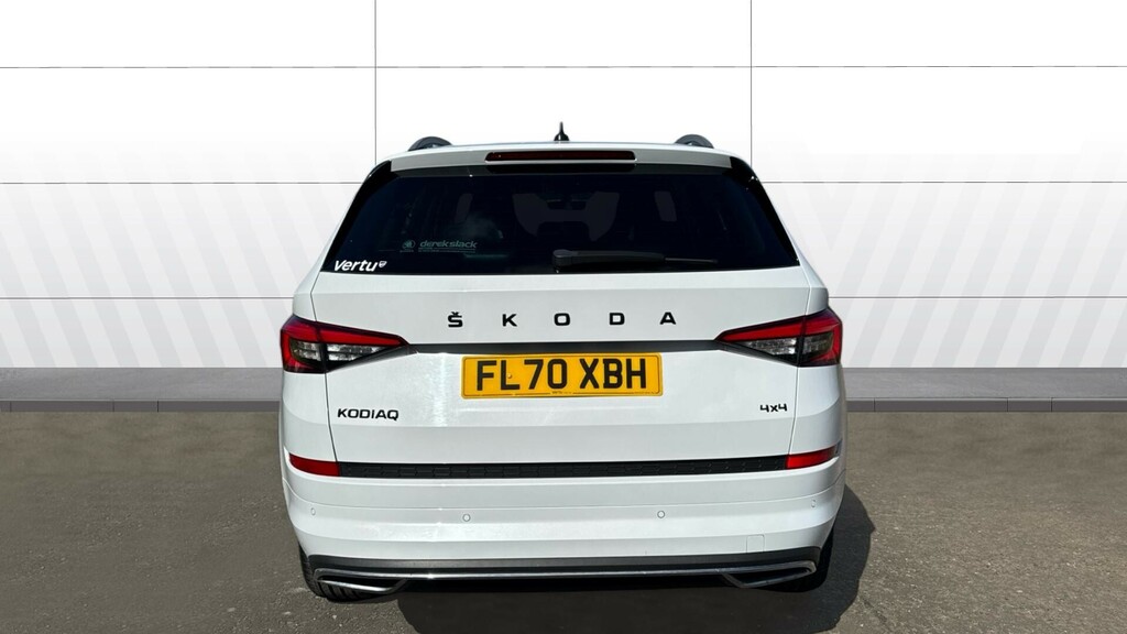 Skoda Kodiaq Sport Line FL70XBH White #6