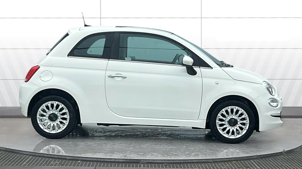 Fiat 500 Hatchback NC73BDY White #5