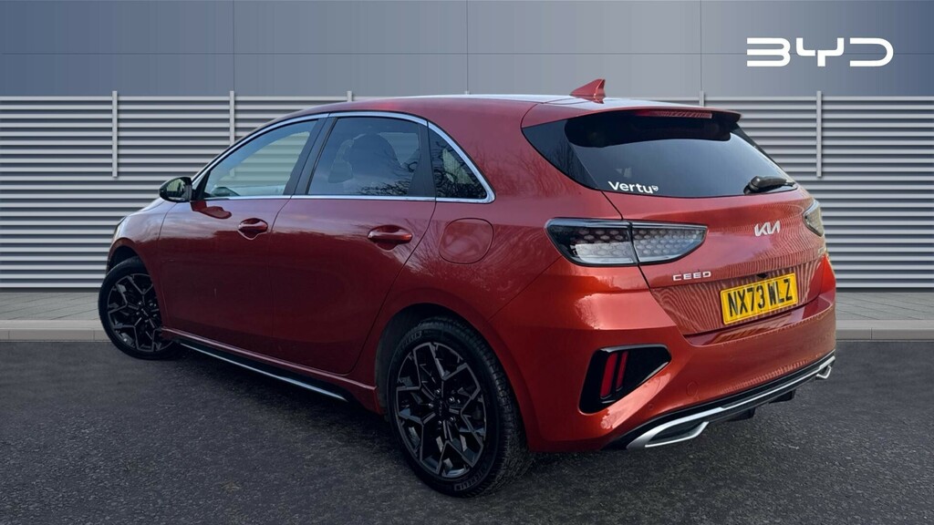 Kia Ceed Gt-line NX73WLZ Orange #2