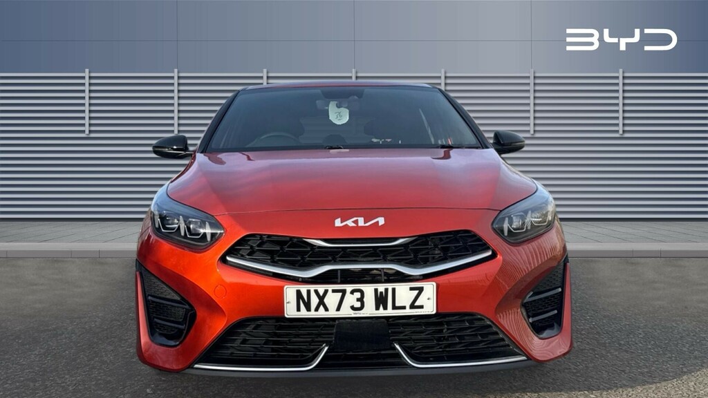 Kia Ceed Gt-line NX73WLZ Orange #3