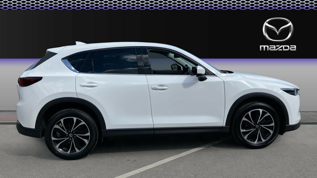 Mazda CX-5 Sport White #5
