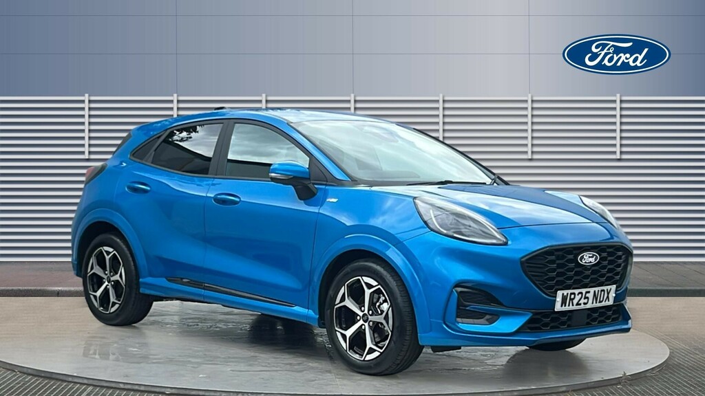Ford Puma St-line Blue