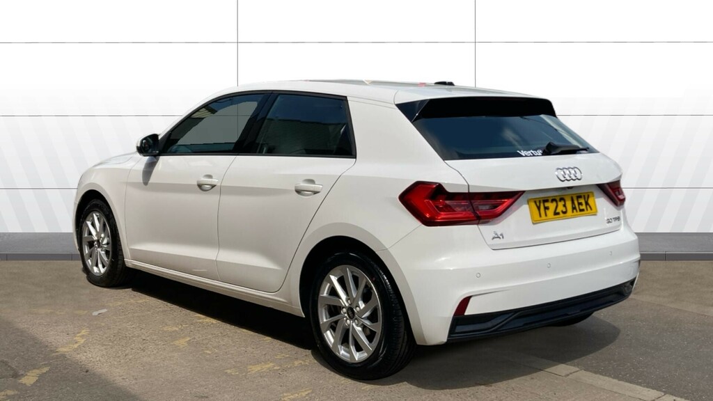 Audi A1 Sport YF23AEK White #2