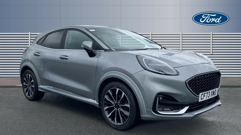 Ford Puma St-line Vignale Silver