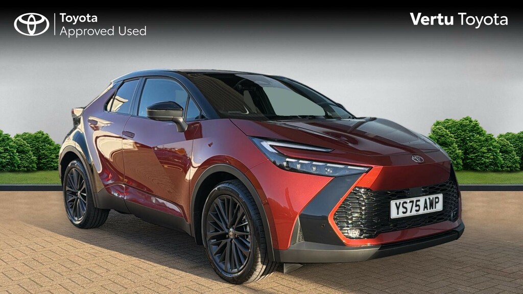Toyota C-Hr Orange Edition Silver