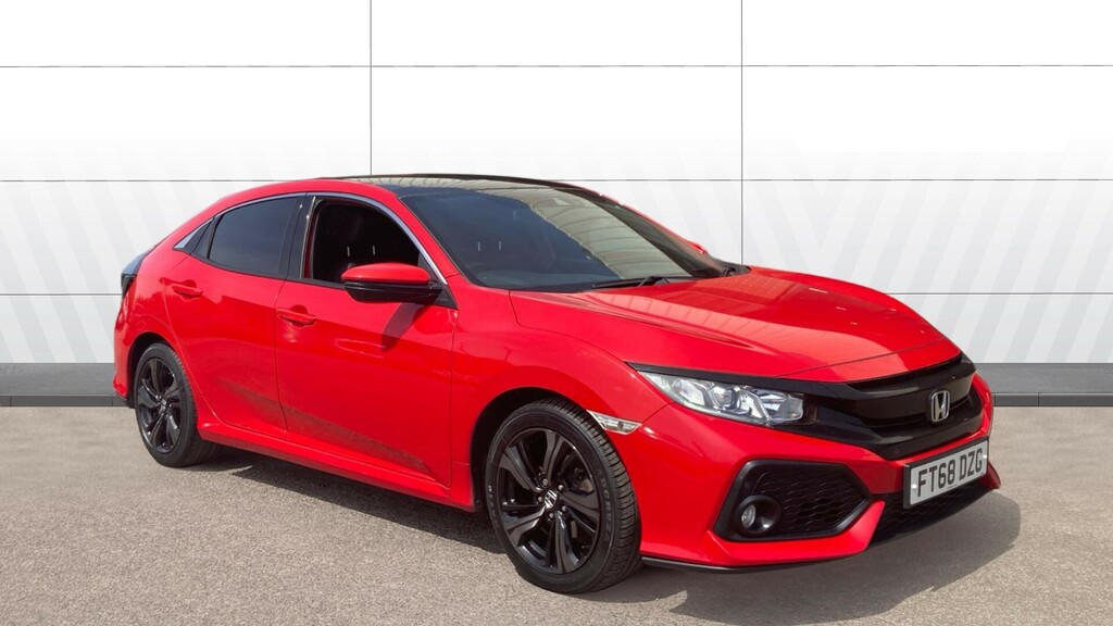 Honda Civic Ex Red