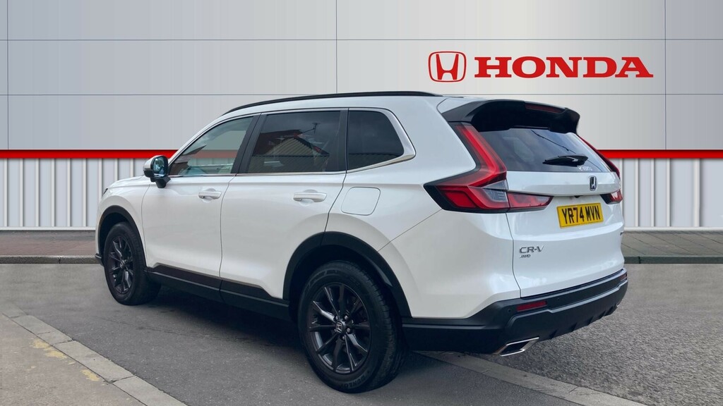 Honda Cr-V Elegance YR74MVN White #3
