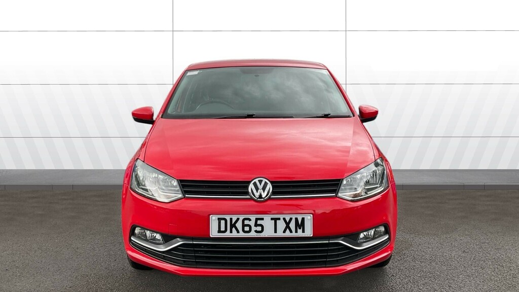 Volkswagen Polo Se Red #3