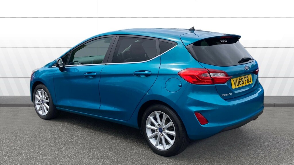 Ford Fiesta Titanium VU68FBJ Blue #2
