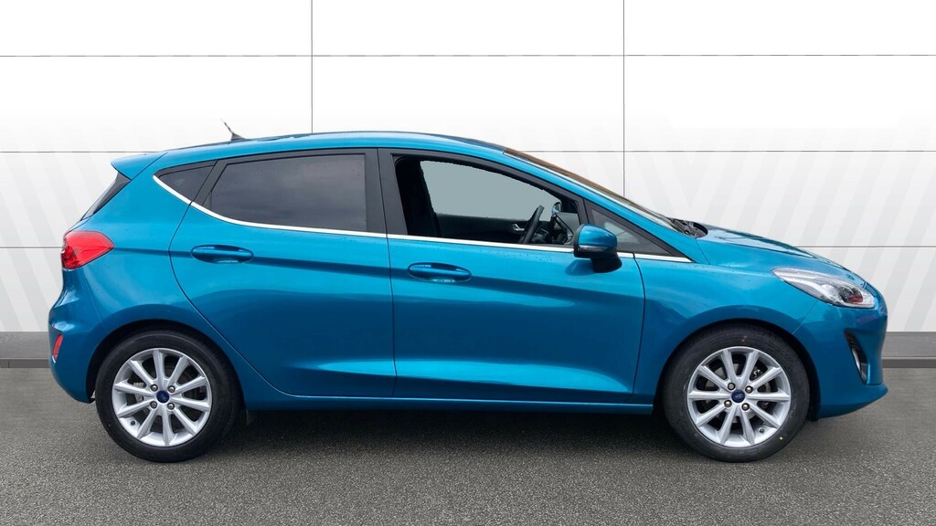 Ford Fiesta Titanium VU68FBJ Blue #5