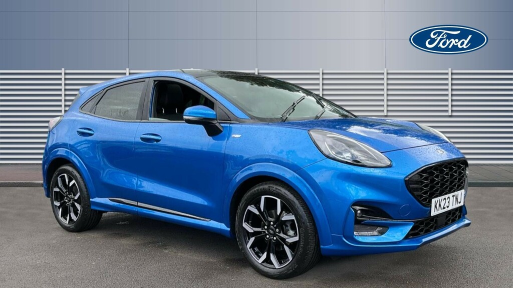 Ford Puma St-line X Blue