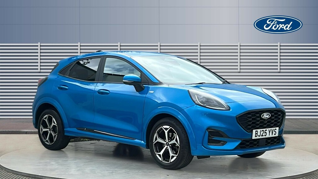 Ford Puma St-line Blue