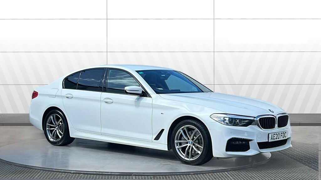 BMW 5 Series M Sport White