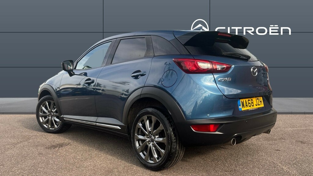 Mazda CX-3 Sport Black WA68JZH Blue #2