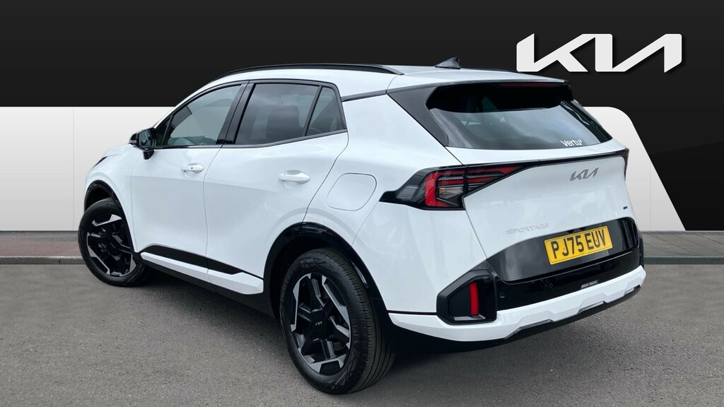 Kia Sportage Gt-line PJ75EUV White #2