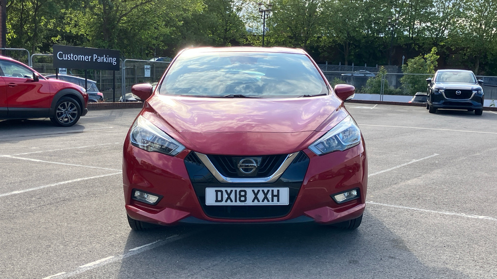 Nissan Micra Acenta DK18XXH Red #3