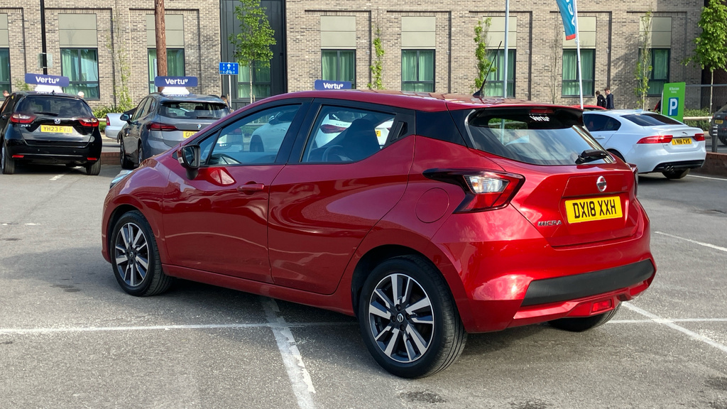 Nissan Micra Acenta DK18XXH Red #2