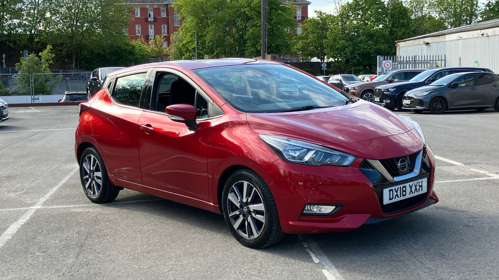 Nissan Micra Acenta Red