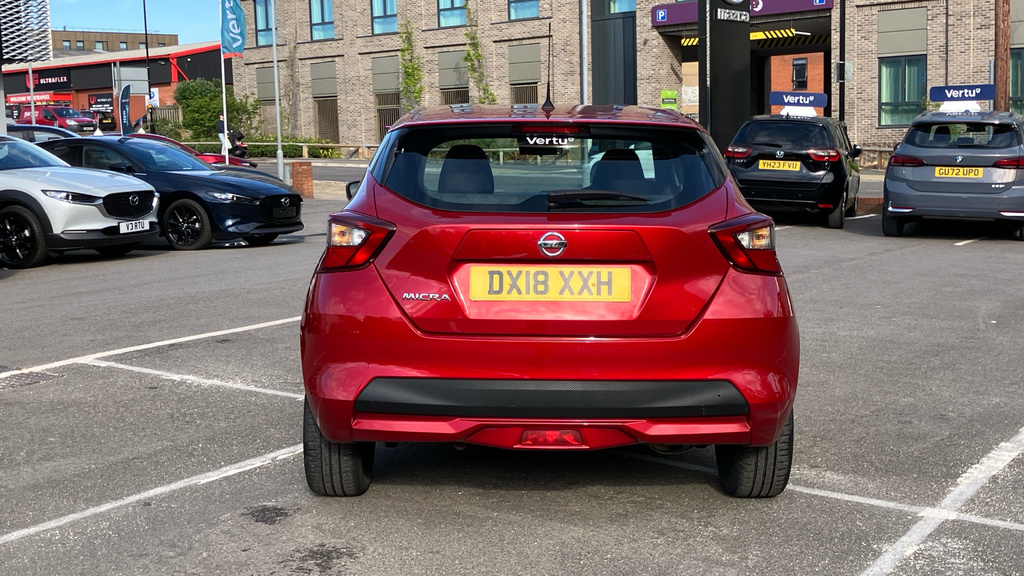 Nissan Micra Acenta DK18XXH Red #6