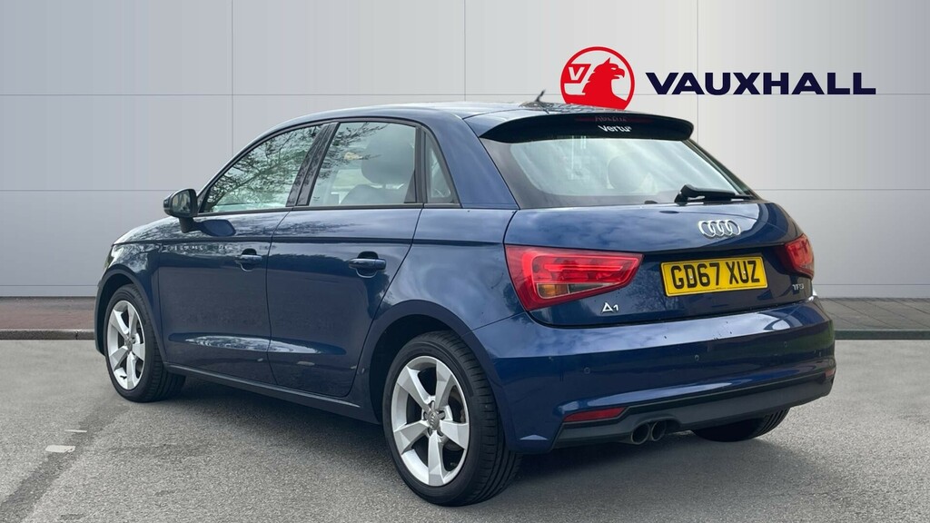 Audi A1 Sport GD67XUZ Blue #2