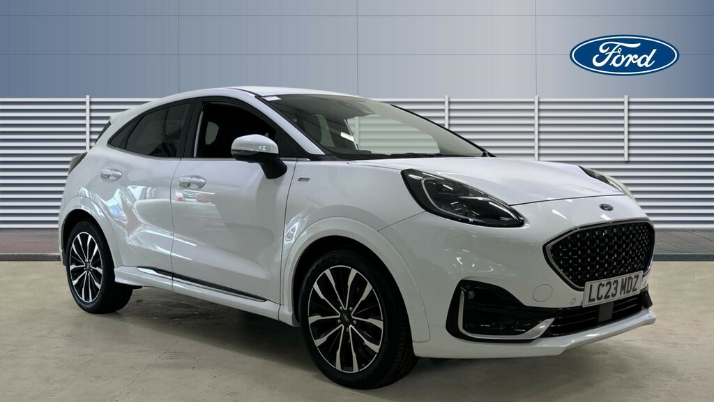 Ford Puma St-line Vignale White