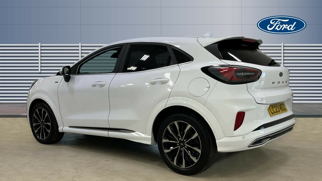 Ford Puma St-line Vignale LC23MDZ White #2