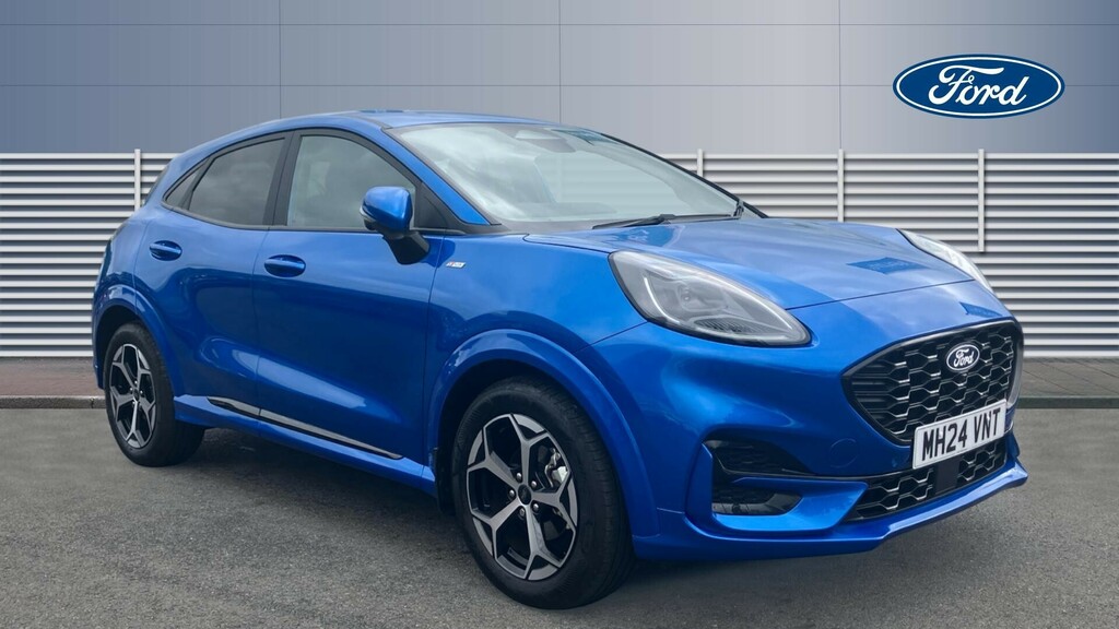 Ford Puma St-line Blue