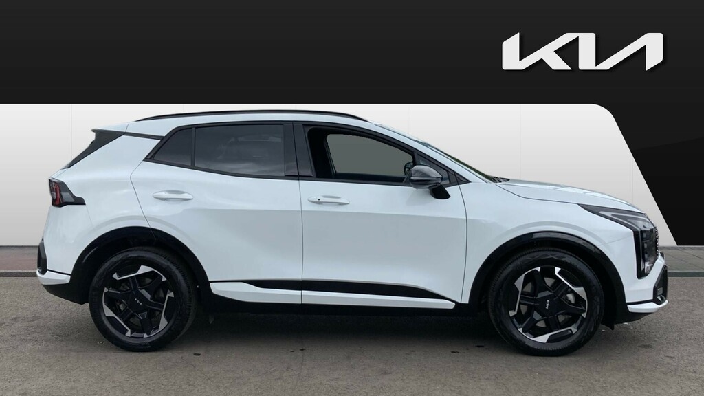 Kia Sportage Gt-line PJ75EUU White #5