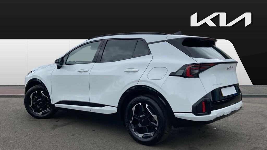 Kia Sportage Gt-line PJ75EUU White #2