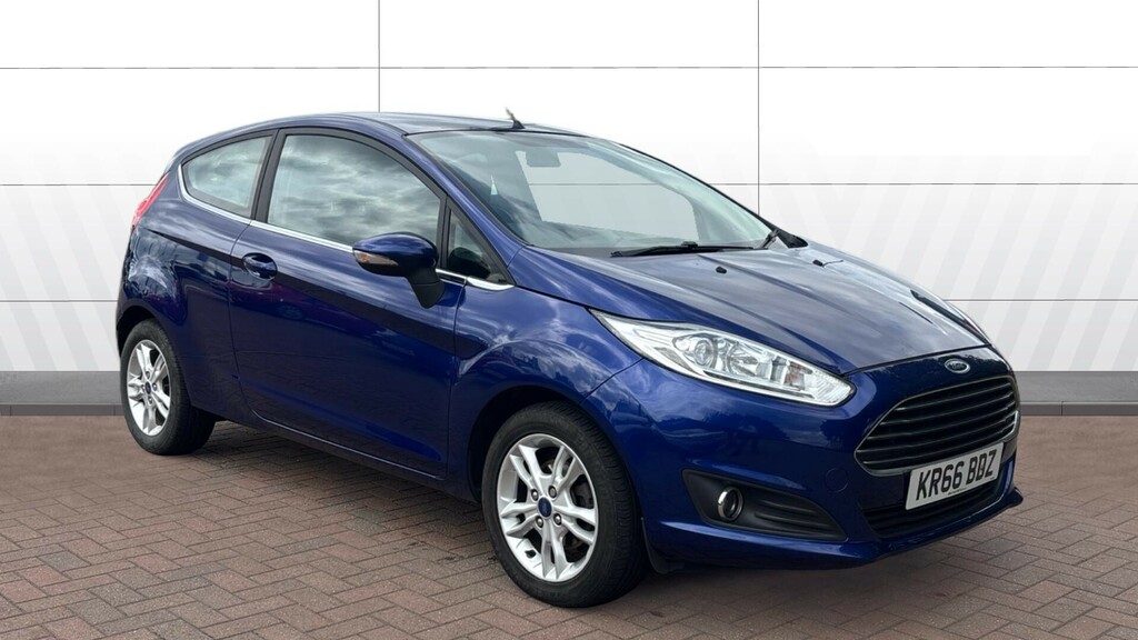 Ford Fiesta Zetec Blue