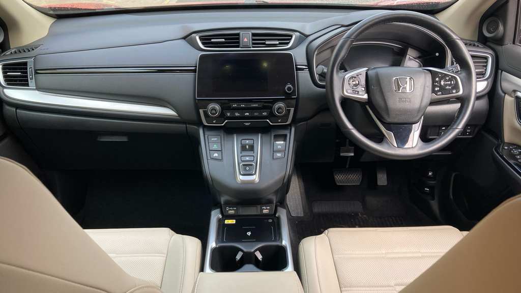 Honda Cr-V Ex Red #4