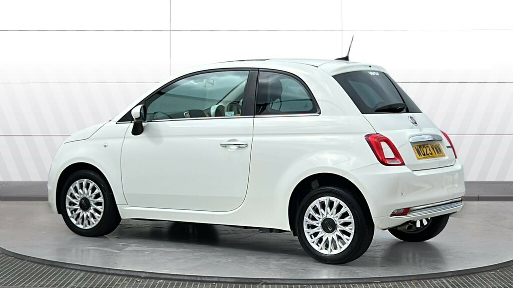 Fiat 500 Hatchback WO23YWM White #2