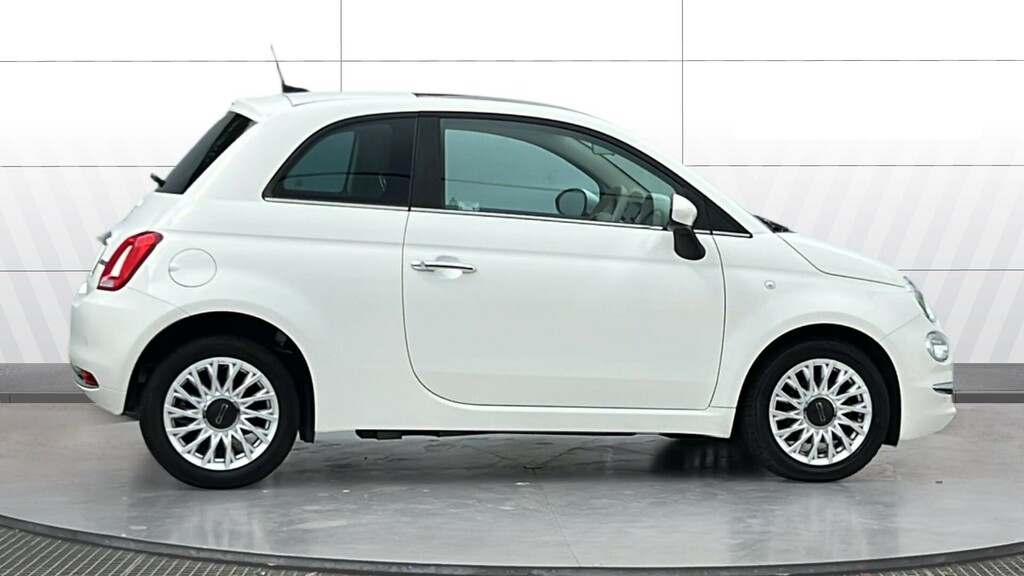 Fiat 500 Hatchback WO23YWM White #5