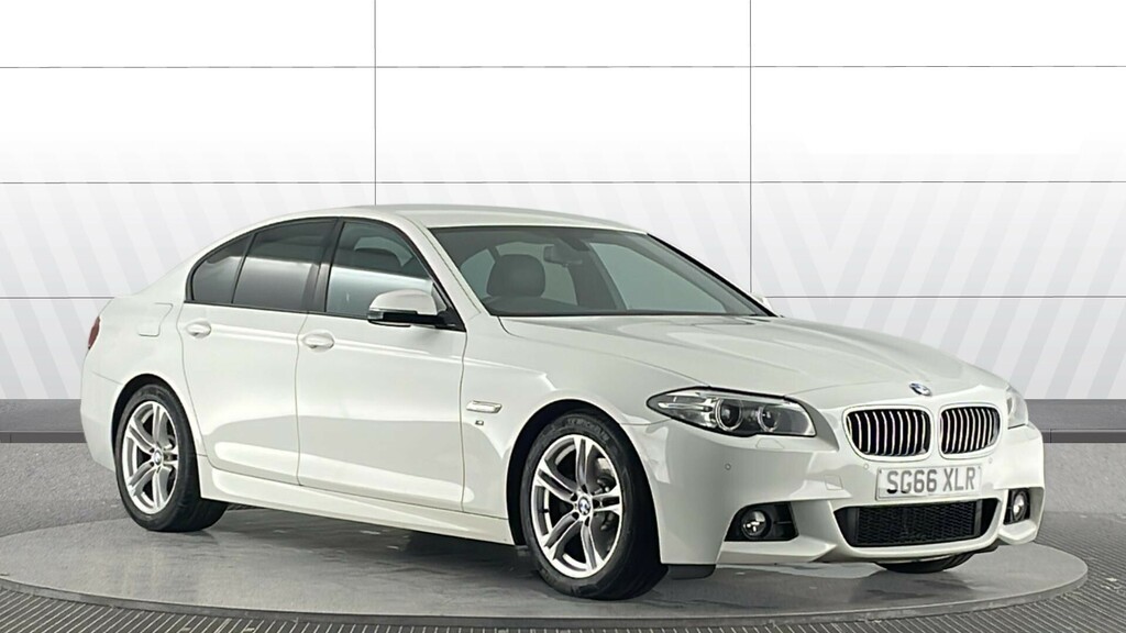 BMW 5 Series M Sport White