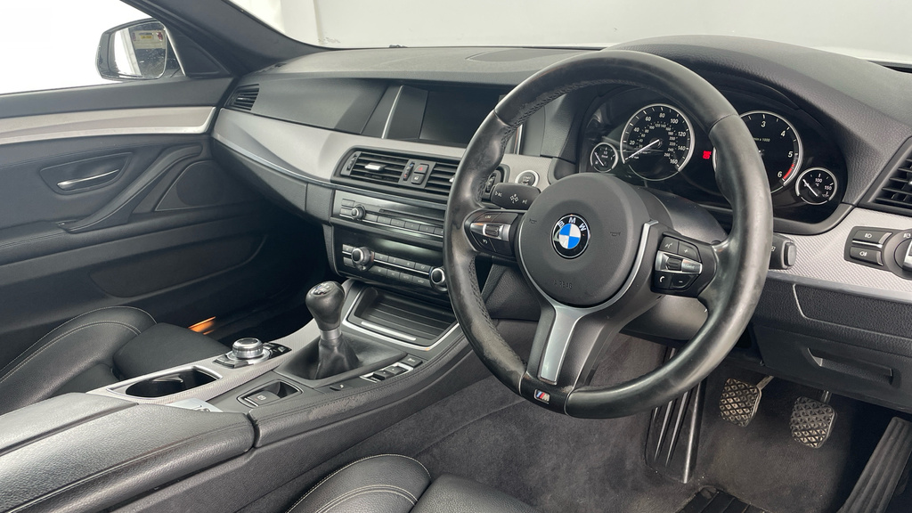 BMW 5 Series M Sport SG66XLR White #6