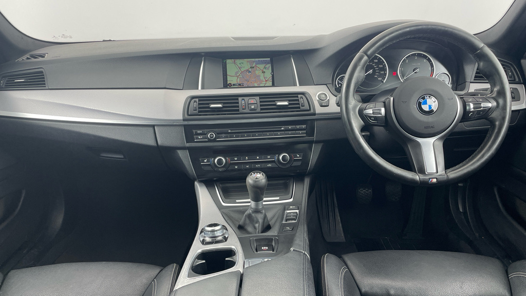BMW 5 Series M Sport SG66XLR White #4