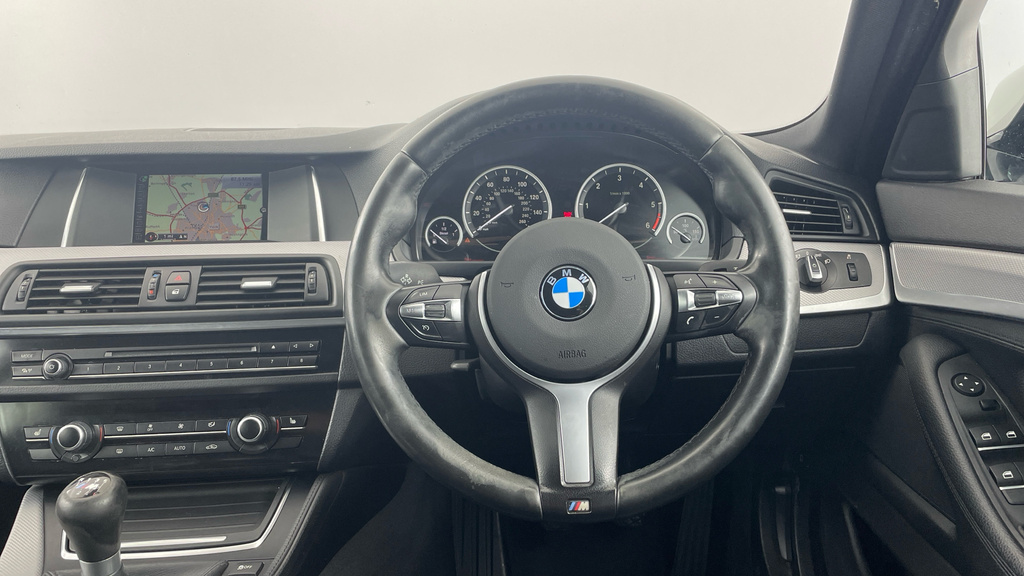 BMW 5 Series M Sport SG66XLR White #5