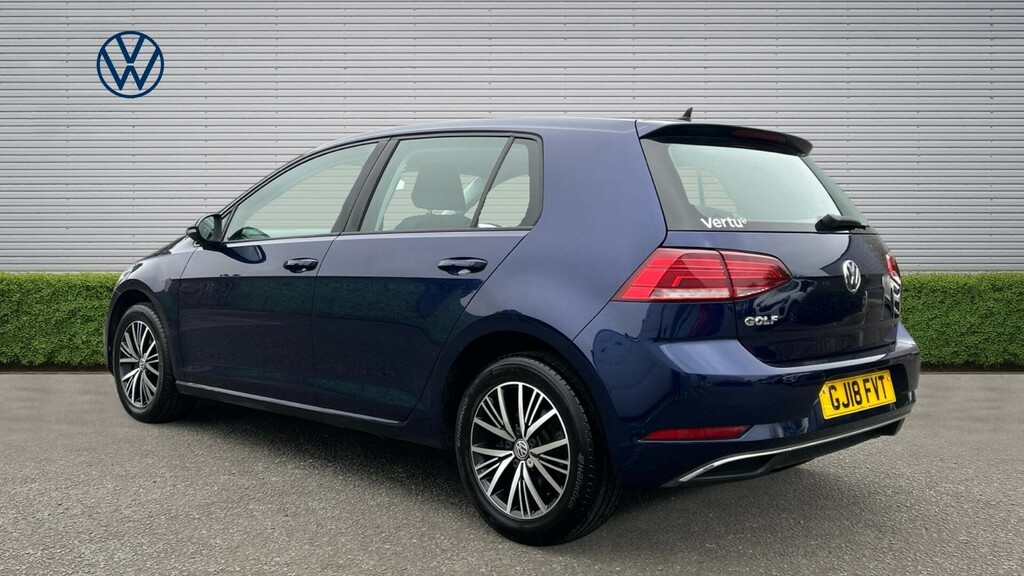 Volkswagen Golf Se Blue #3
