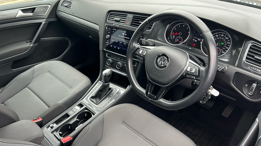 Volkswagen Golf Se Blue #6