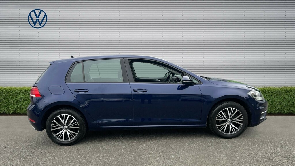 Volkswagen Golf Se Blue #4