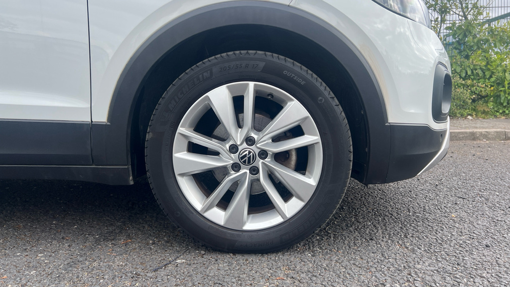 Volkswagen T-Cross Se White #5