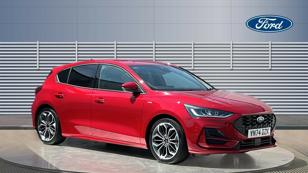 Ford Focus St-line X Red