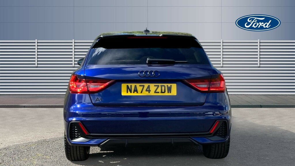 Audi A1 Black Edition NA74ZDW Blue #6