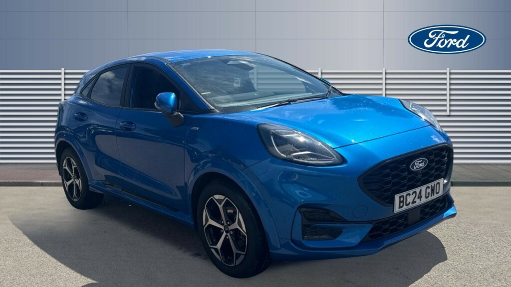 Ford Puma St-line Blue