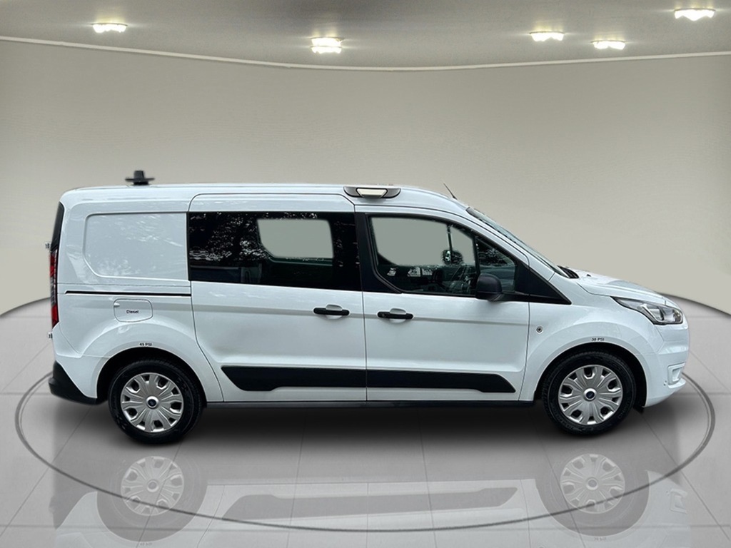 Ford Transit Connect 1.5 230 Ecoblue Trend Crew Van Double Cab 6Dr Dies YP69SZT White #3