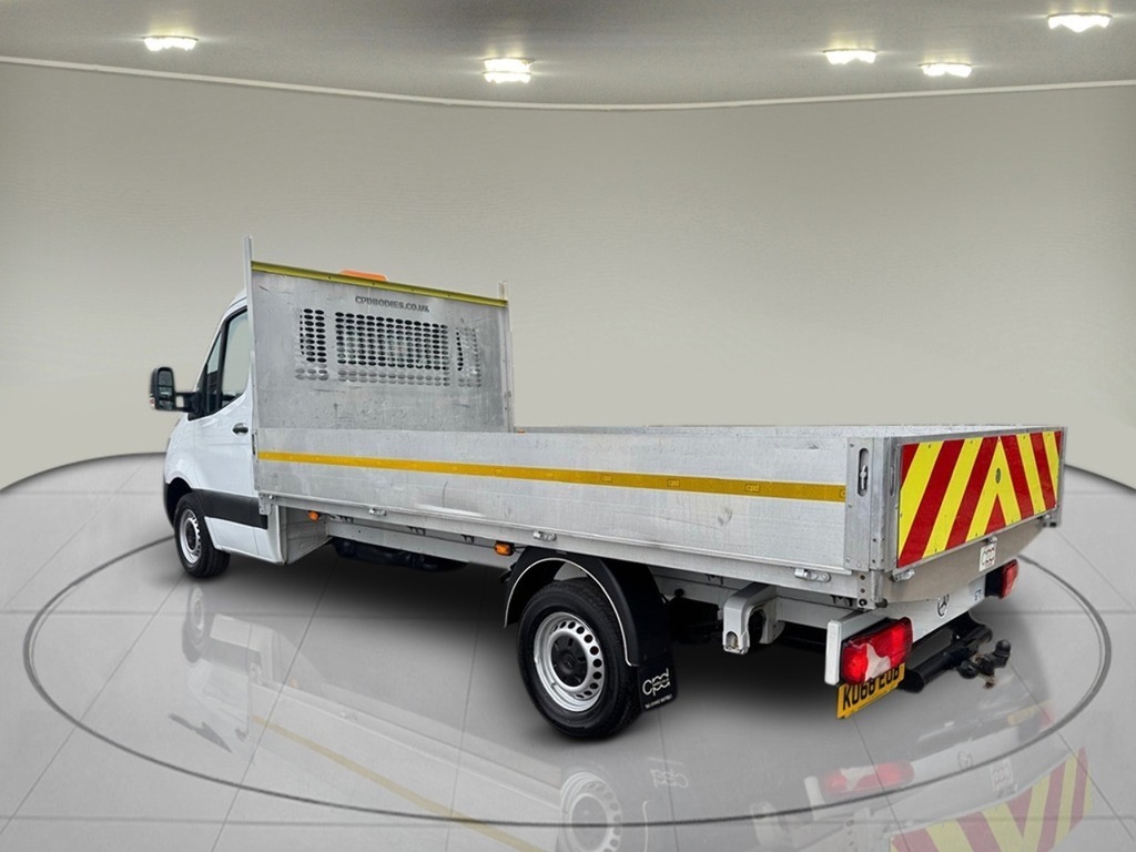 Mercedes-Benz Sprinter 2.1 314 Cdi Chassis Cab Rwd L3 E KU68EUB White #5