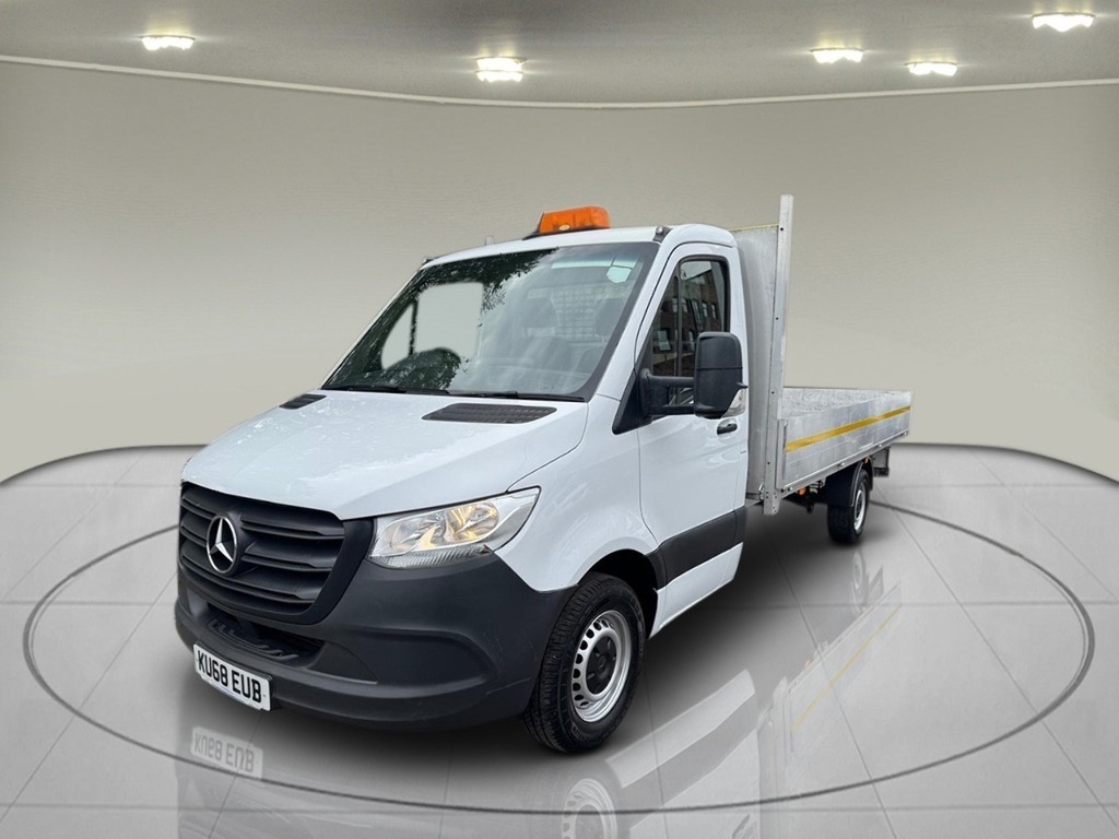 Mercedes-Benz Sprinter 2.1 314 Cdi Chassis Cab Rwd L3 E KU68EUB White #2